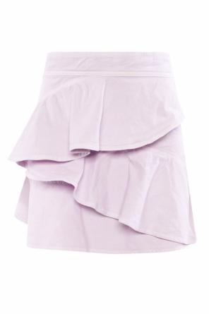 Denim skirt with ruffles, zdjęcie 1 Denim skirt with ruffles od Isabel Marant Etoile